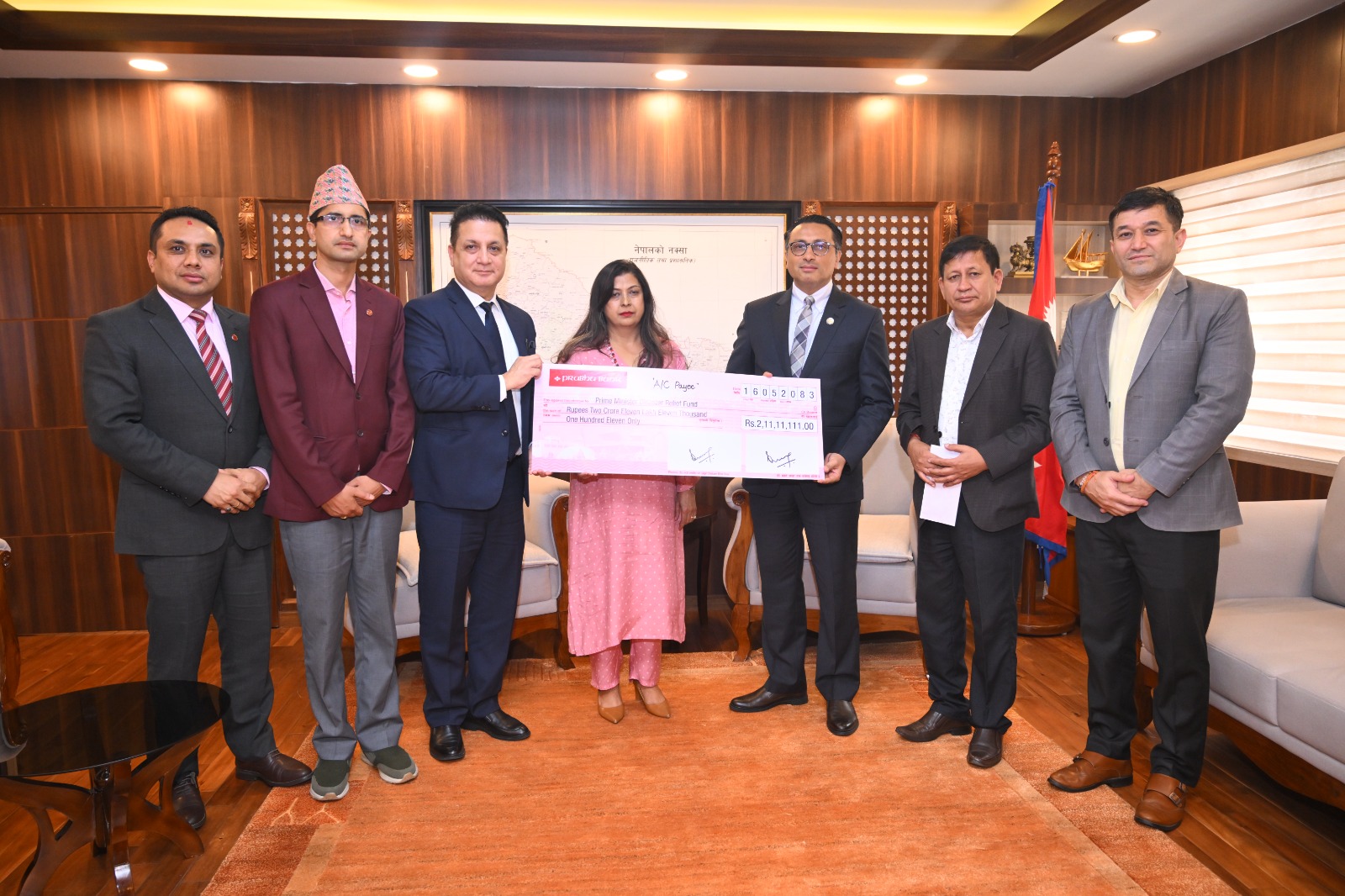 CSR Donation to PM Disaster Relief Fund