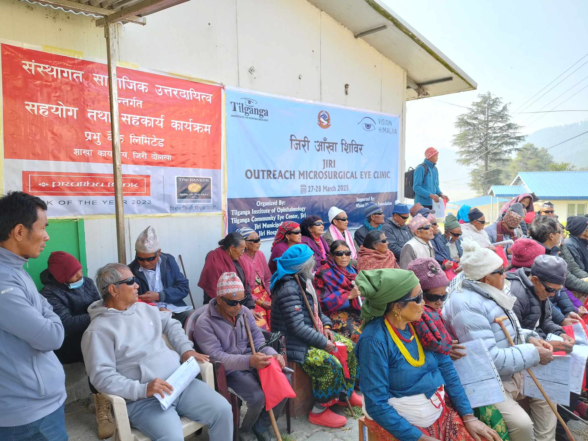 Comprehensive Eye Screening and Cataract Surgery Camp by Jiri Branch